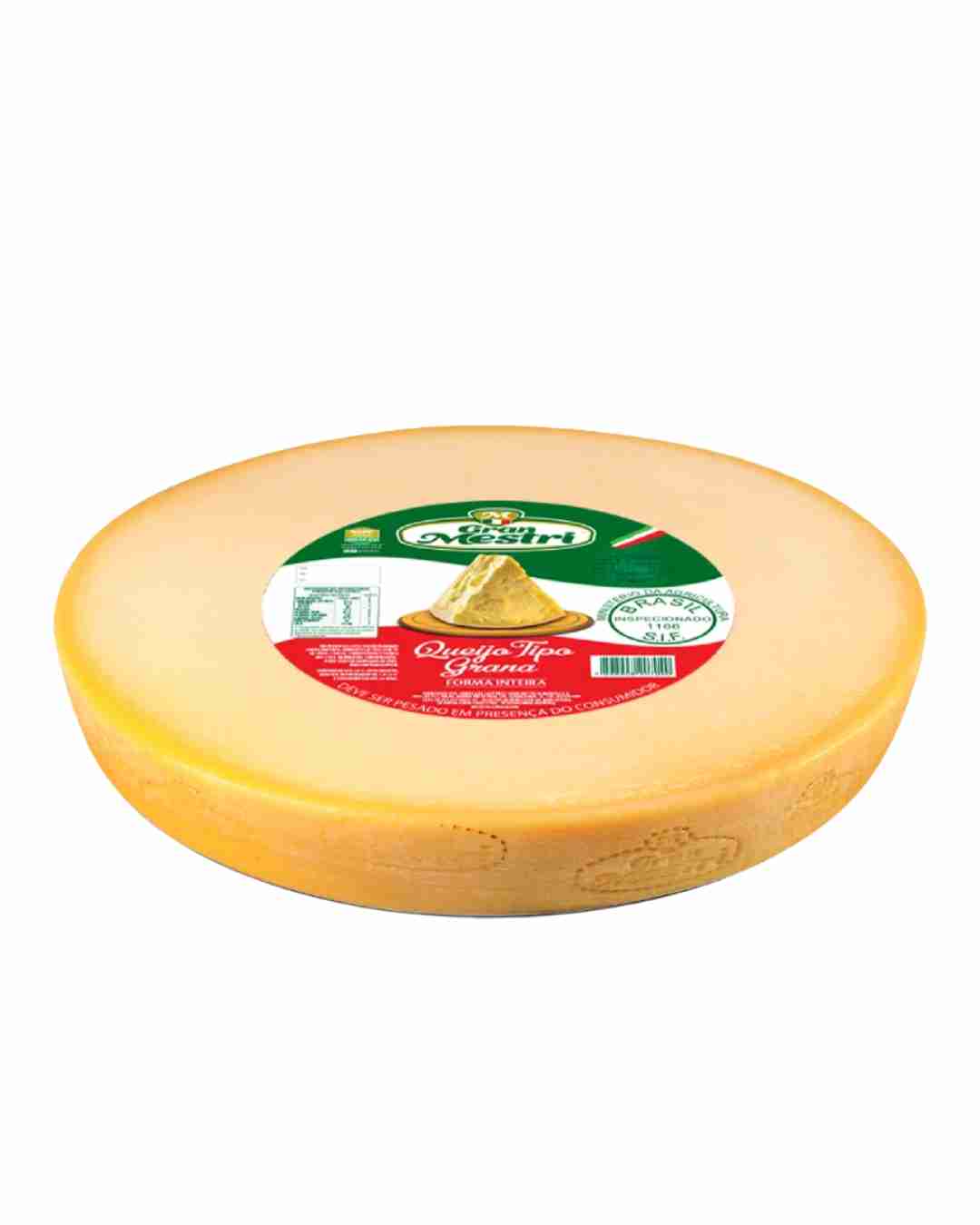 Queijo Grana Padano 1/4 Pç Gran Mestri